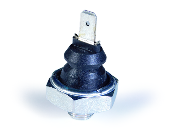 FEP 10022100 oil pressure switch with metal hex body and blade terminal