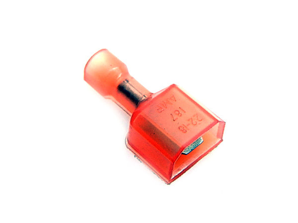 TE Connectivity 2-521105-2 red insulated quick disconnect terminal