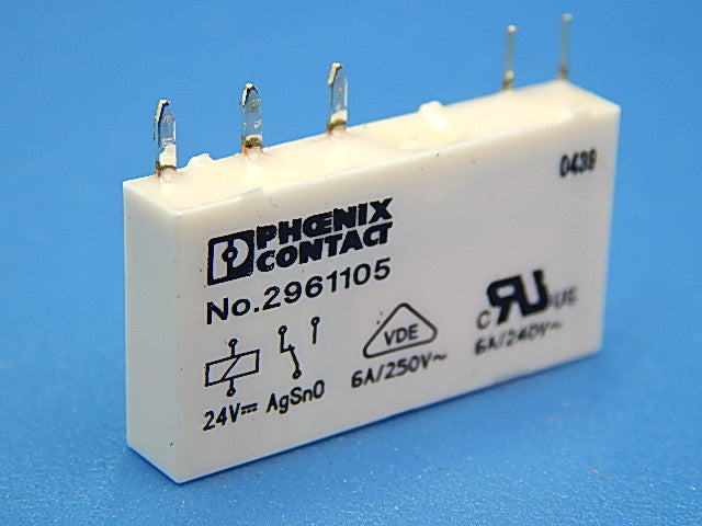 Phoenix Contact Relè Di Potenza 24VDC 6A 250VAC 5 Pin – Nuovo - Foto 3