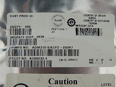 ADM3101EACPZ-250R7